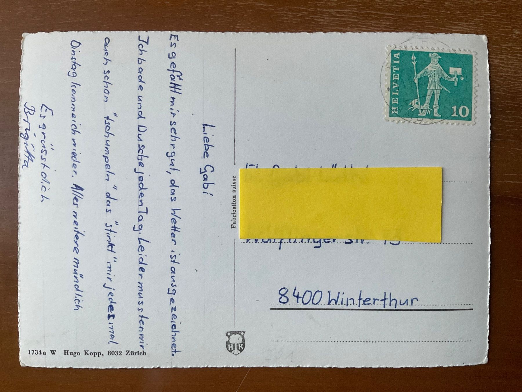 Ansichtskarten: AK Bäretswil ZH – Gebraucht aus Zürich von Tolima194 1