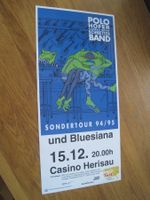 Polo Hofer Eden Konzert Plakat Casino Herisau 60 x 30  1994
