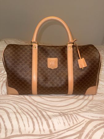 SAC DE VOYAGE CÉLINE 40cm EN TOILE MACADAM