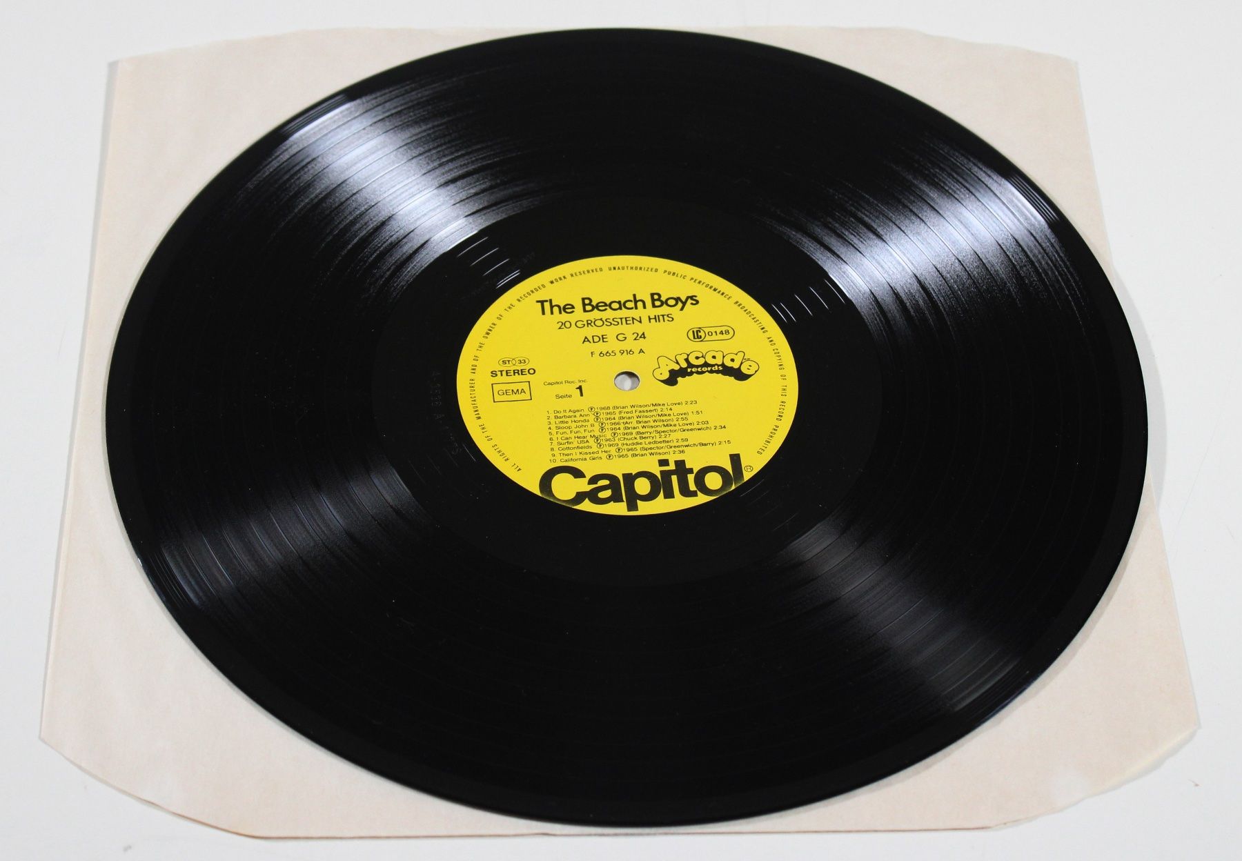 Dischi in vinile: LP BEACH BOYS - 20 GRÖSSTEN HITS 1st Press 1977 Gatefold – Nuovo (secondo la descrizione) da Brüttisellen venduto da Collector-Corner 3