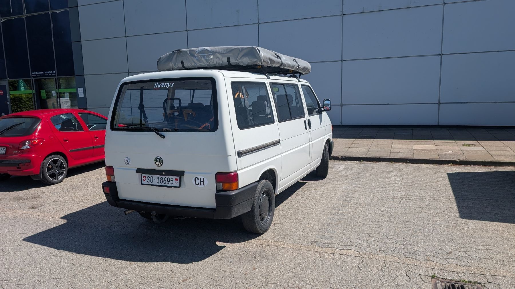 VW Automobili: VW T4 Bus Weiss Motorprobleme – Usato da Büsserach venduto da Saner_Holzbau 1