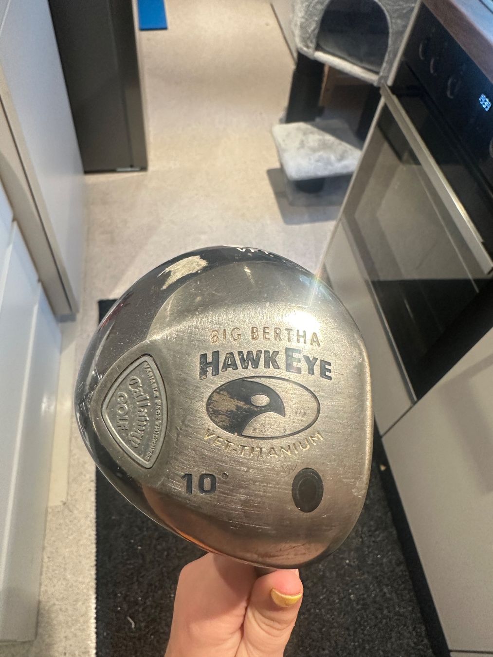 Callaway Mazze & Set: Callaway Big Bertha Hawk Eye VFT Titanium Driver 10 Grad – Usato da Schaan venduto da Hermine2018 2