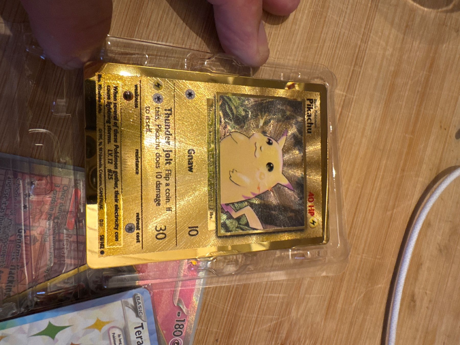Pokémon Sammelbilder & Trading cards: Pikachu Metal Card BS 58 – Gebraucht aus Flüh von LucaK 4