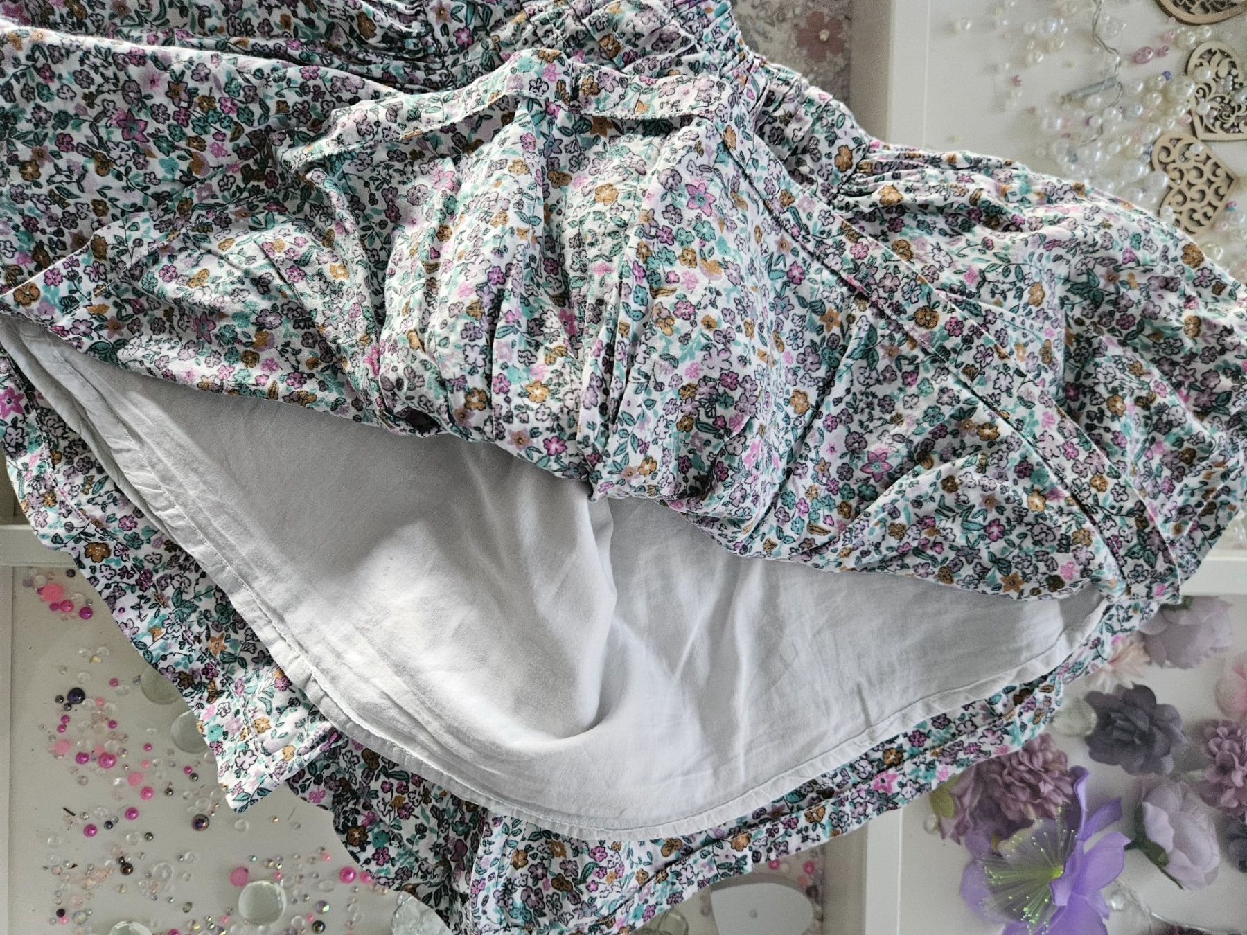 Kleider & Röcke: Mädchenrock Blumenmuster – Gebraucht aus Unterägeri von Sleepbear 3
