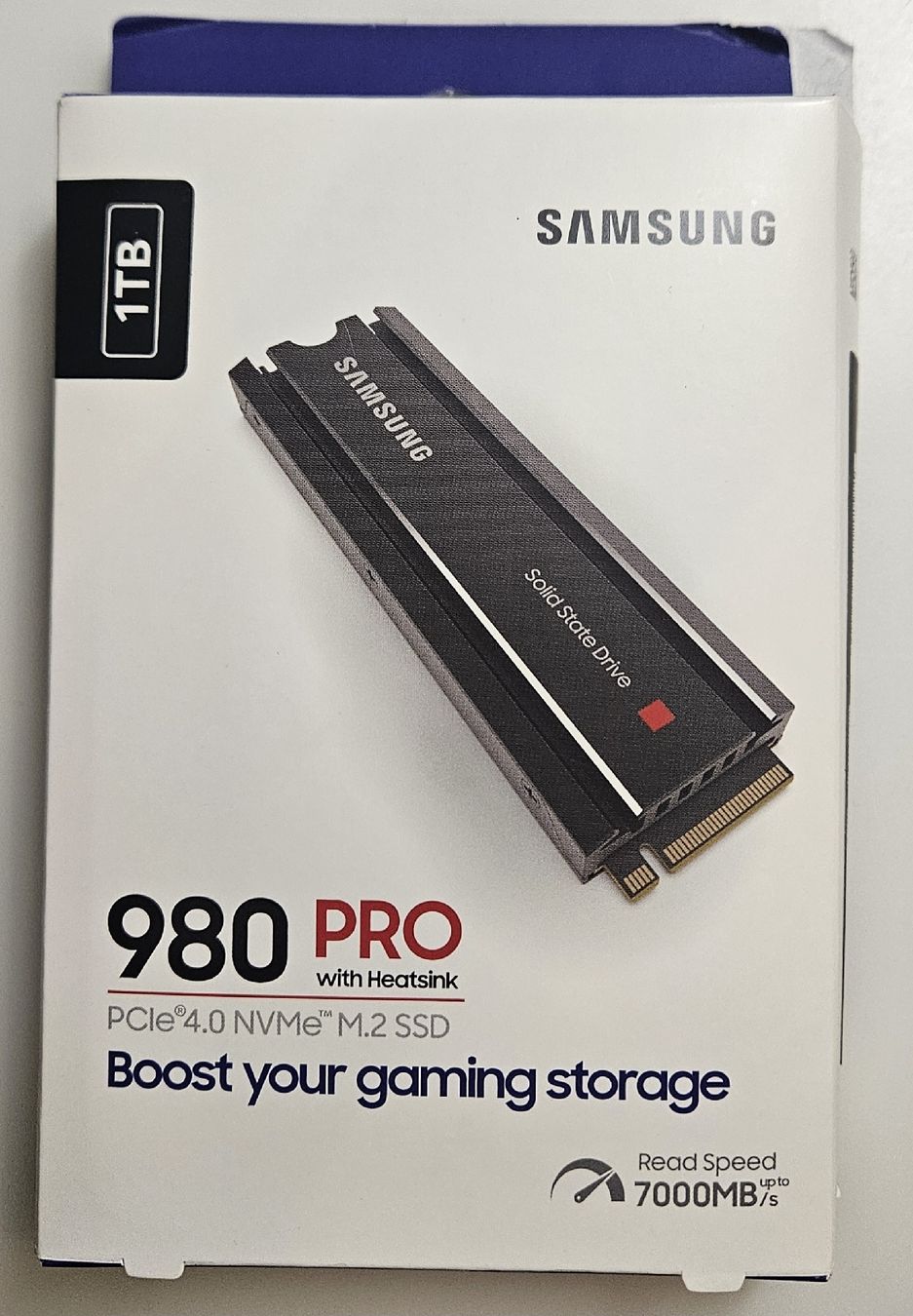 Samsung Dischi rigidi: Samsung 980 Pro 1TB M.2 SSD mit Heatsink – Nuovo (secondo la descrizione) da St. Gallen venduto da dar_7v8f