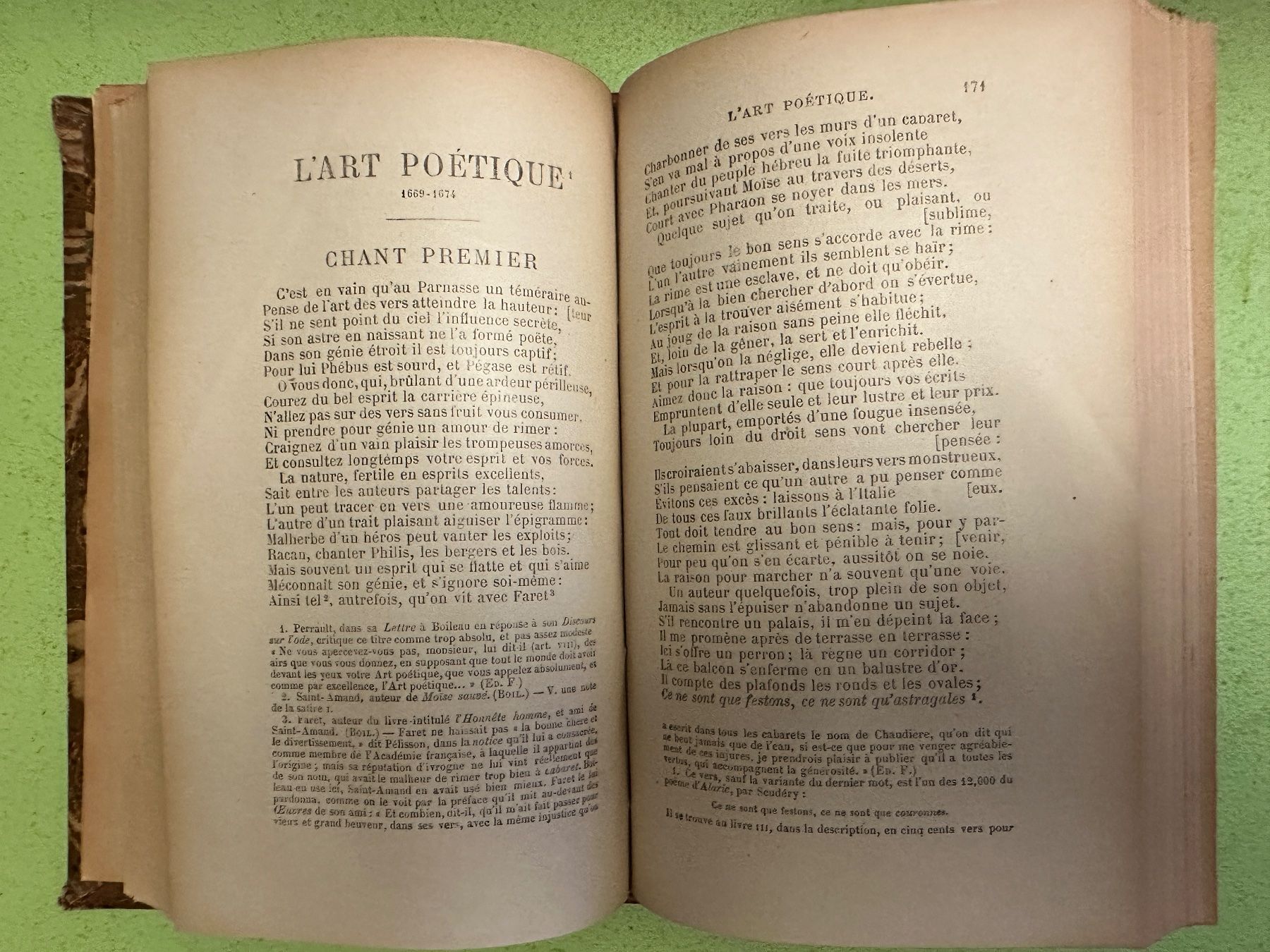 Libri: Oeuvres de Boileau. 1916 – Usato da Zürich venduto da allp 5