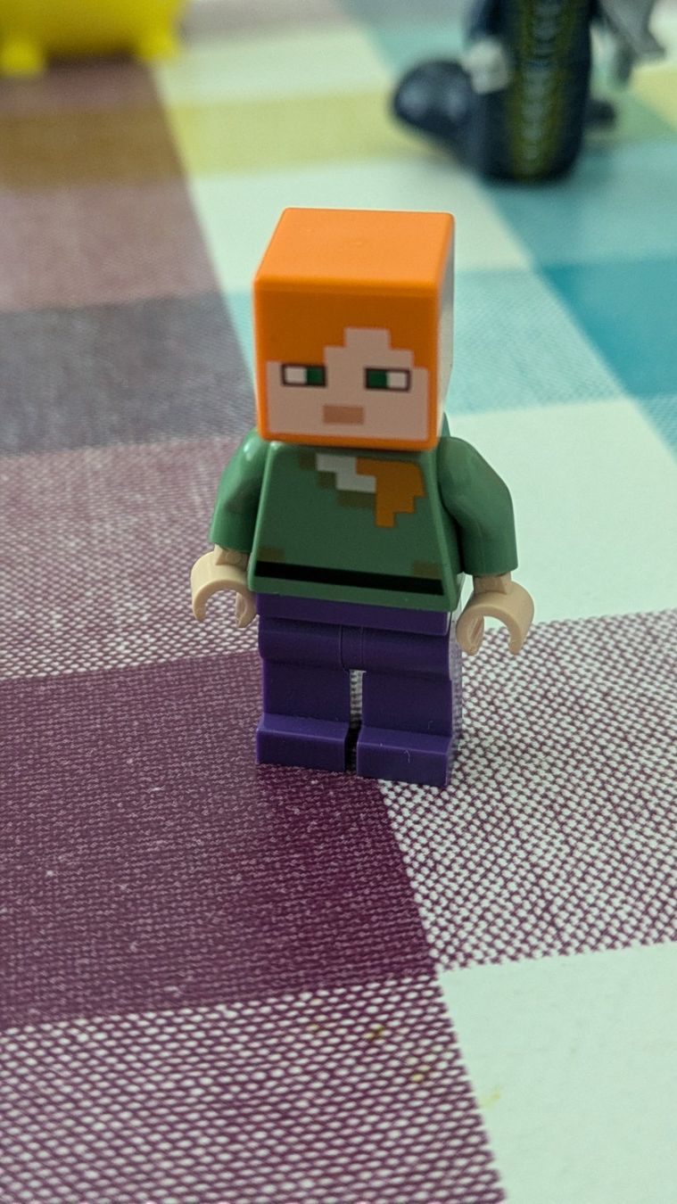 Lego Giocattoli: Lego Minifigur -  Minecraft Alex – Usato da Staufen venduto da Fleby84