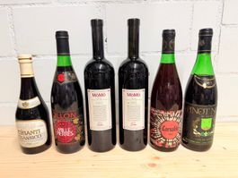 Konvolut Schweiz / Italien 1981-2010 – 6 Flaschen – Lot 09