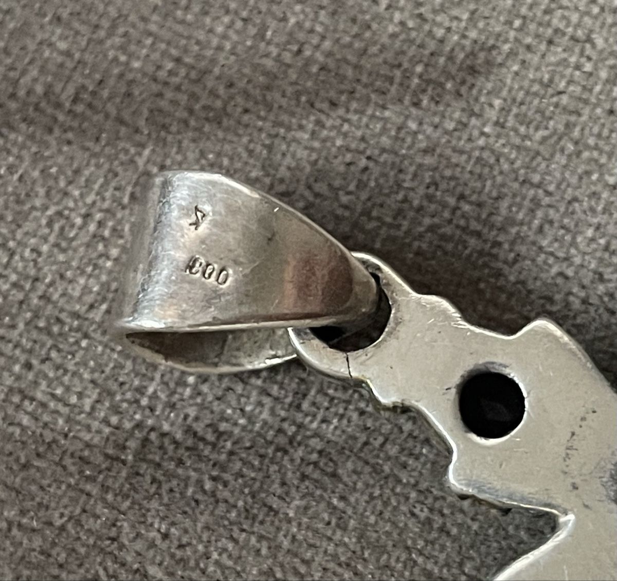 Ciondoli: Wunderschönes Kreuz aus Silber 925 mit Amethysten – Nuovo (secondo la descrizione) da Zürich venduto da Caracol1998 4
