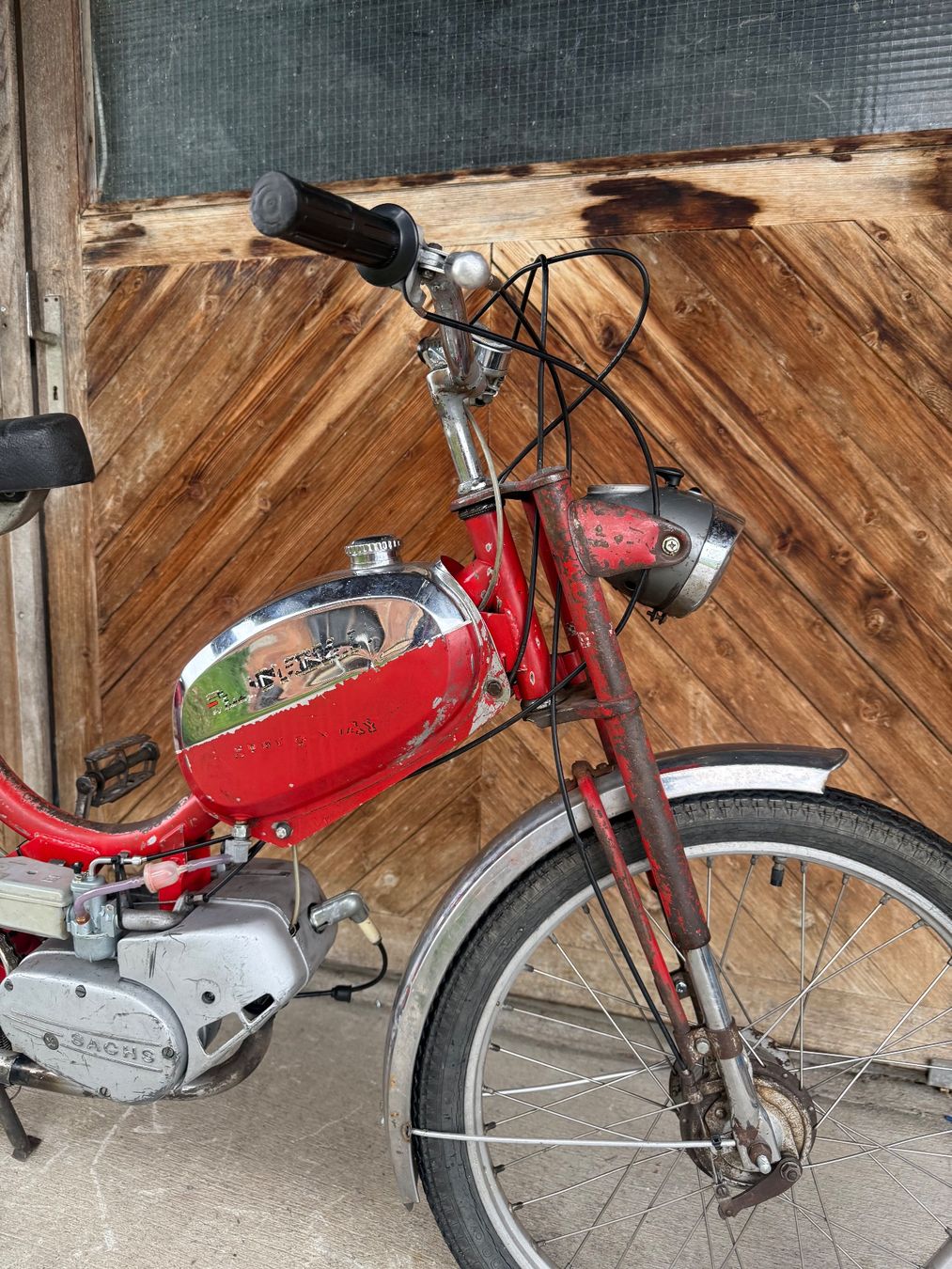 Sachs Ciclomotori: Sachs 503 Allegro Handschalter Töffli – Difettoso da Fahrni b. Thun venduto da Schneiderlein55 7