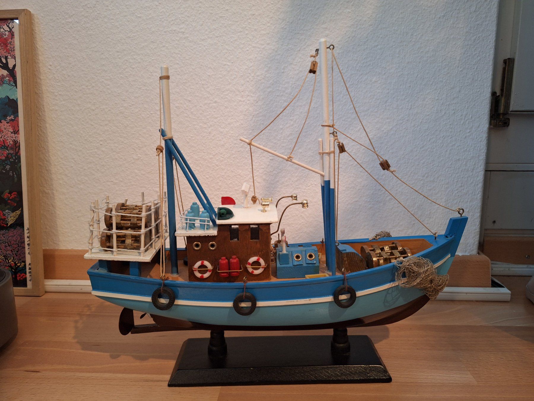 Kit di modellismo & Modellini statici: Schönes Deko Holzschiff – Usato da Zürich venduto da Mwb5 6