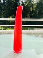 Ein Bijou von einer VASE ⭐️⭐️⭐️⭐️⭐️Rot H: 25cm D-unten:5.5cm
