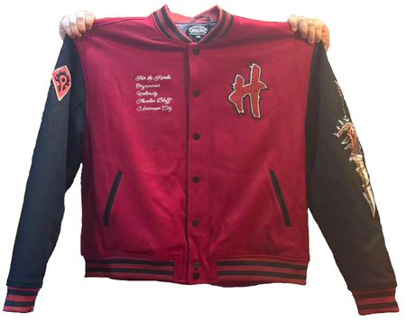 Veste varsity de la Horde de World of Warcraft (WOW) 4XL
