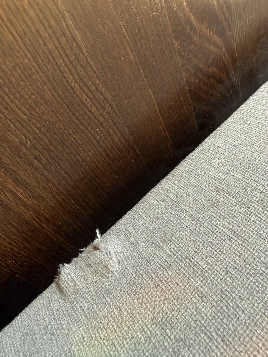 Conforama Sofas: Ecksofa hellgrau dunkelgrau mit zwei Hocker gebraucht – D'occasion à Ebikon par celine1603 8