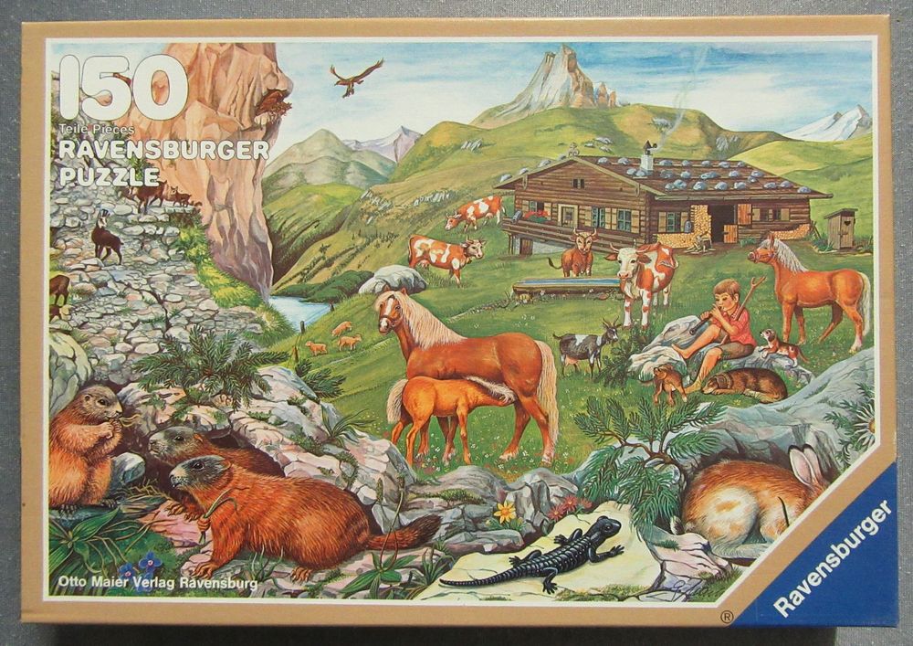 Wasgij Mystery 20 – Idylle In Den Bergen! – 1000 Teile Puzzle – Einzigartiges Rätsel-Puzzle-Konzept Für Erwachsene