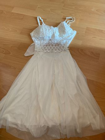 Jolie robe d’été blanche taille xs
