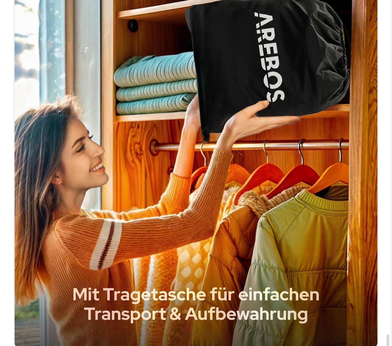 Materassi: Aufblasbare Matratze Luftbett Doppel 203x152 – Nuovo e nell'imballaggio originale da Amriswil venduto da JaJa-Express 7