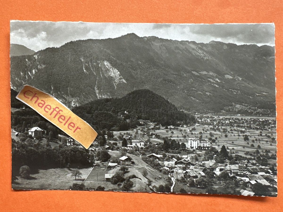 Cartoline postali: Wilderswil – Usato da Zürich venduto da Chaeffeler