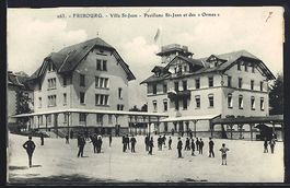 Fribourg, Villa St-Jean, Pavillons St-Je
