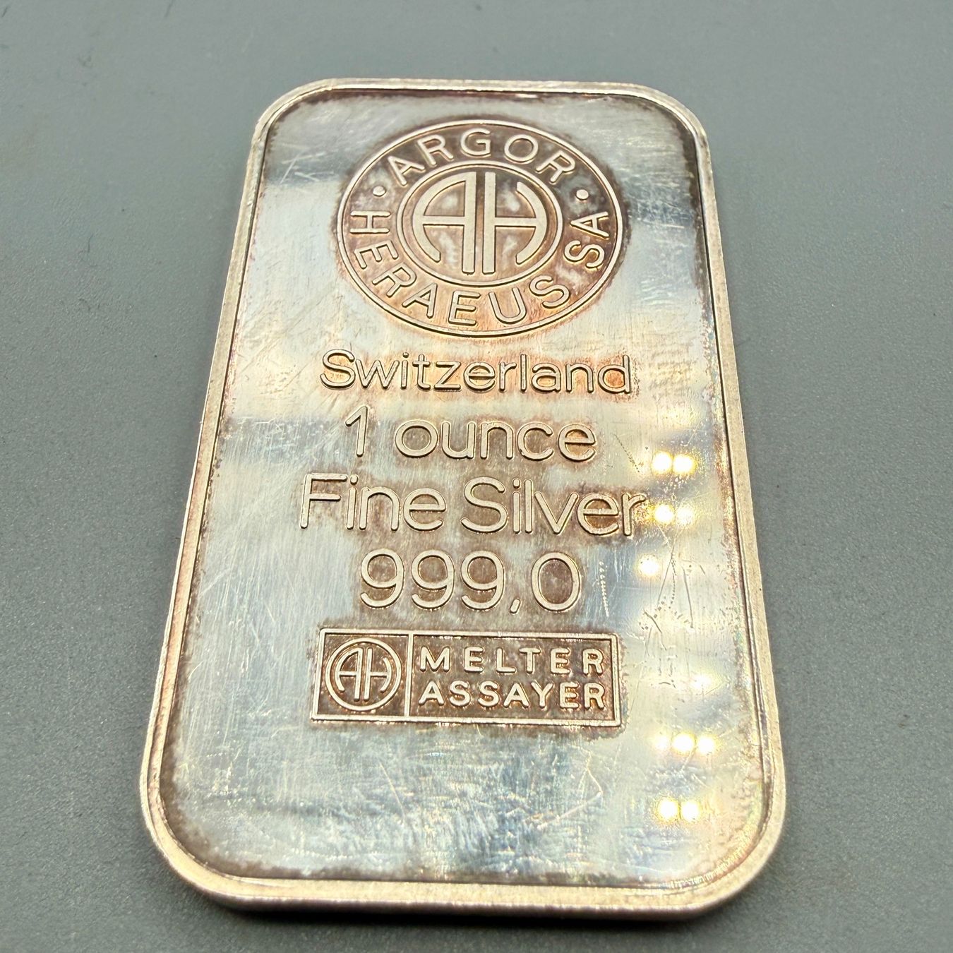 Edelmetalle: 1 Unze Silber Adelboden – Gebraucht aus Ueberstorf von Brocandi 3