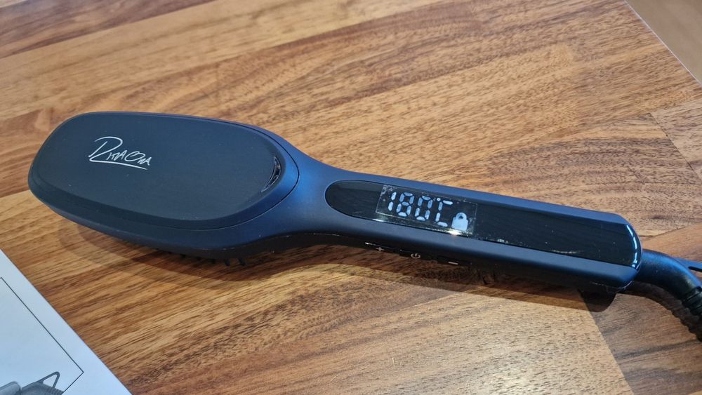 Kissenbürste Aus Bambus – Ergonomische Haarbürste Zum Glätten & Entwirren, Mit Massagefunktion