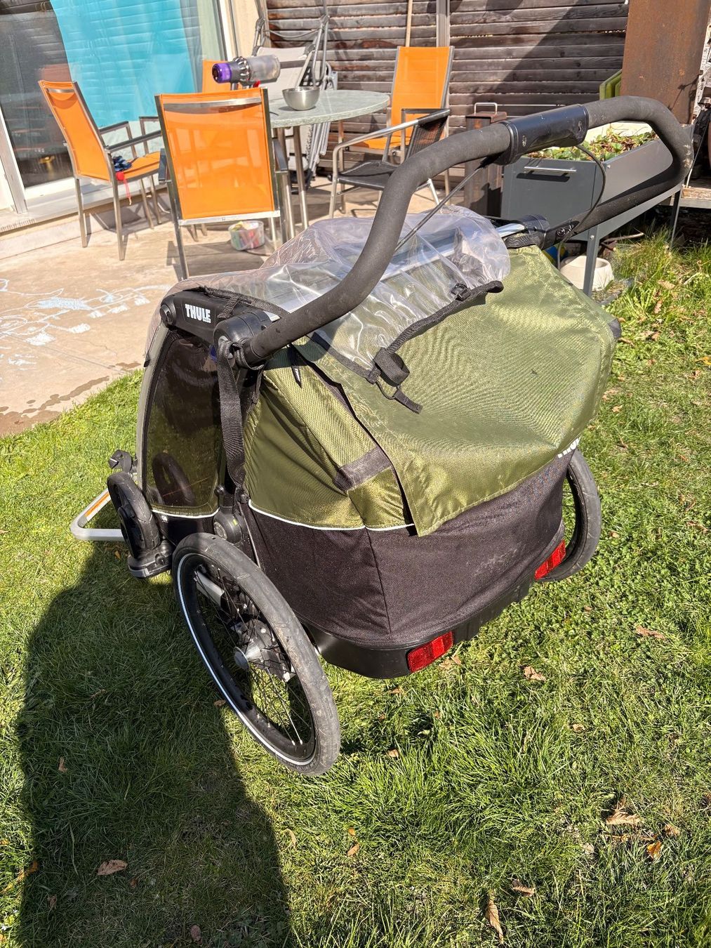Carrozzine: Veloanhänger Thule Chariot Cab 2 – Usato da Pratval venduto da ub333 5