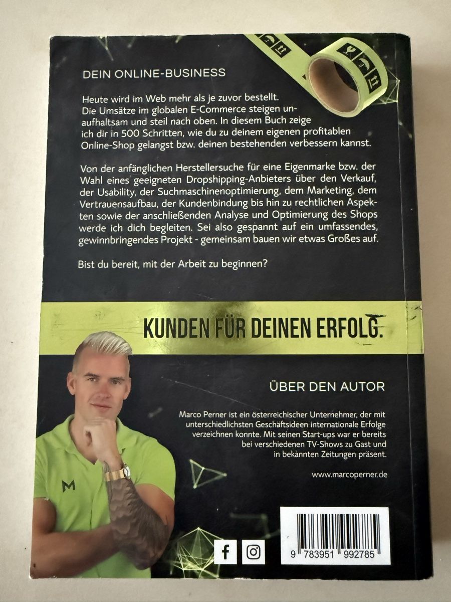 Libri: 500 Schritte zum eigenen Online-Shop – Usato da Glattbrugg venduto da Toya77 1