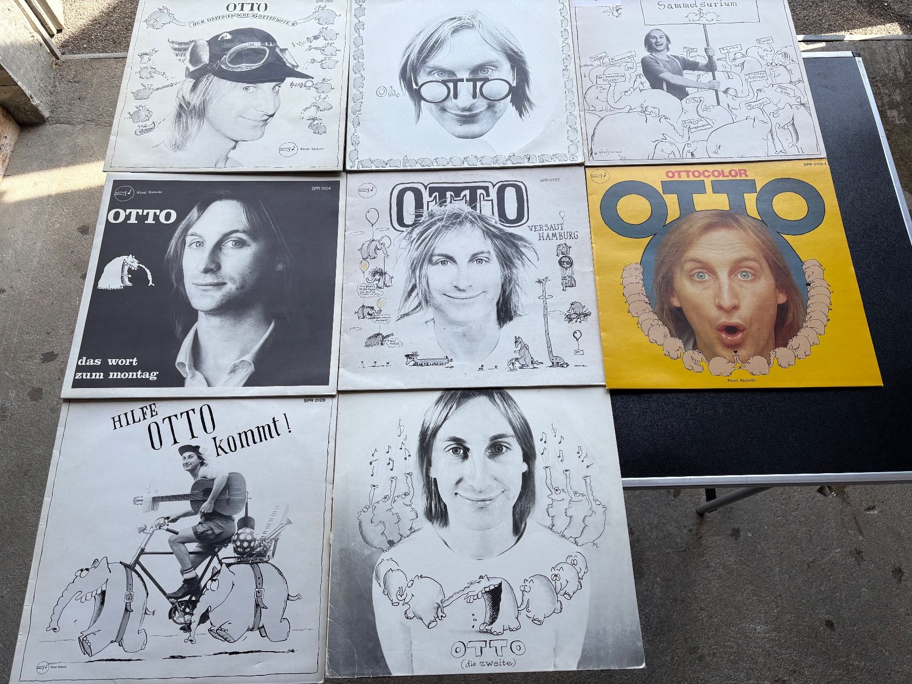 Dischi in vinile: 8 Stk. Schallplatten Otto Waalkes!! – Usato da Rümligen venduto da Sibill