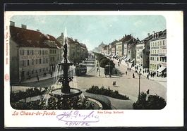La Chaux de Fonds, Rue Léopold-Robert, 