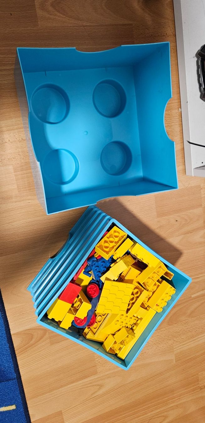 Altro per la casa: Boîte de rangement LEGO bleue, Sans briques – Usato da Genthod venduto da lappi11 1