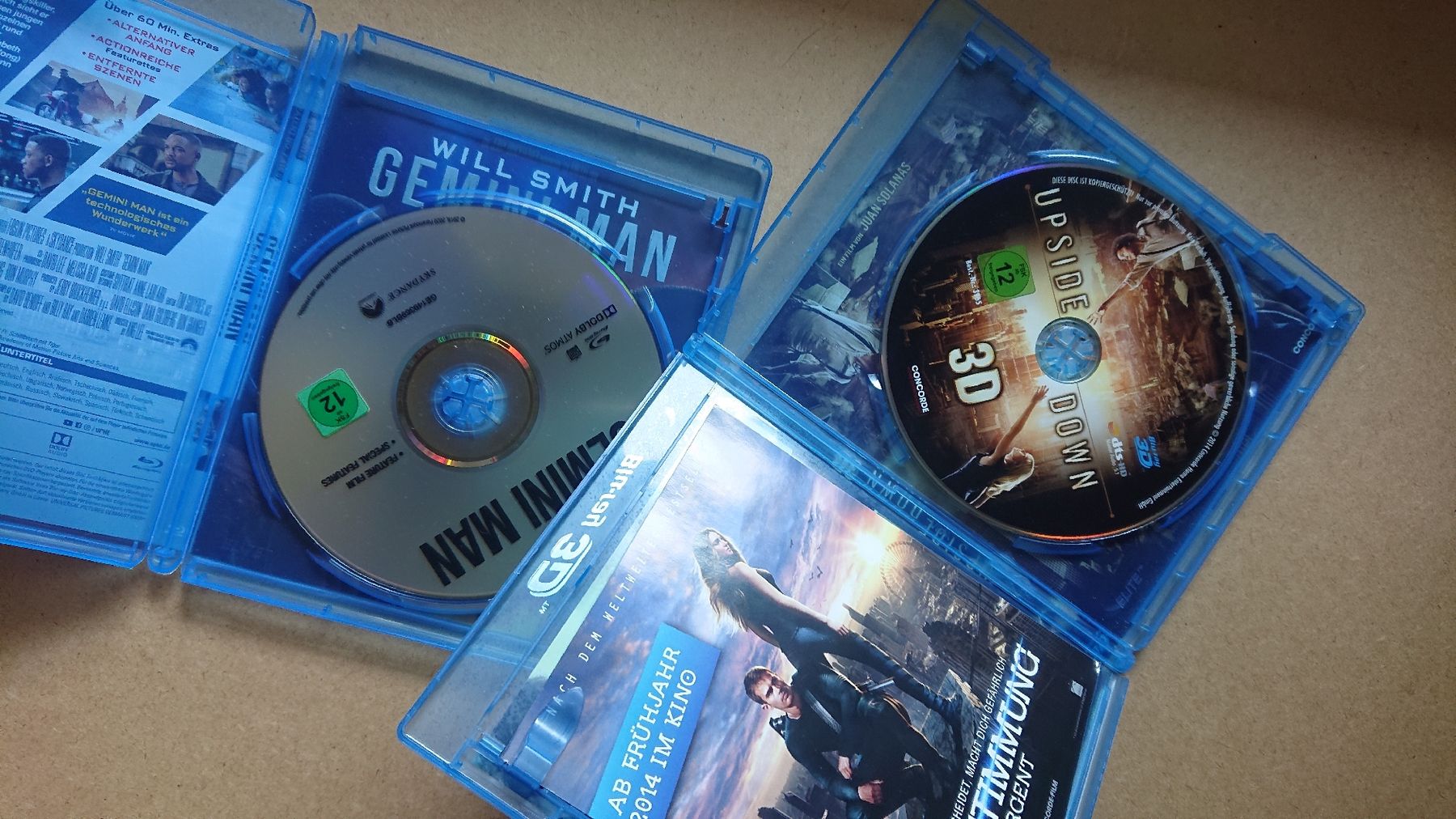 Alle DVDs: Blu-ray Filme Gemini Man und Upside Down  – Gebraucht aus Chur von FreakofRarity 2
