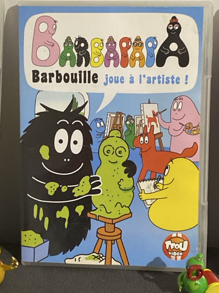 Tutti i DVDs: Lot de 3 DVD Barbapapa + figurines – Usato da Fribourg venduto da Ldan 2
