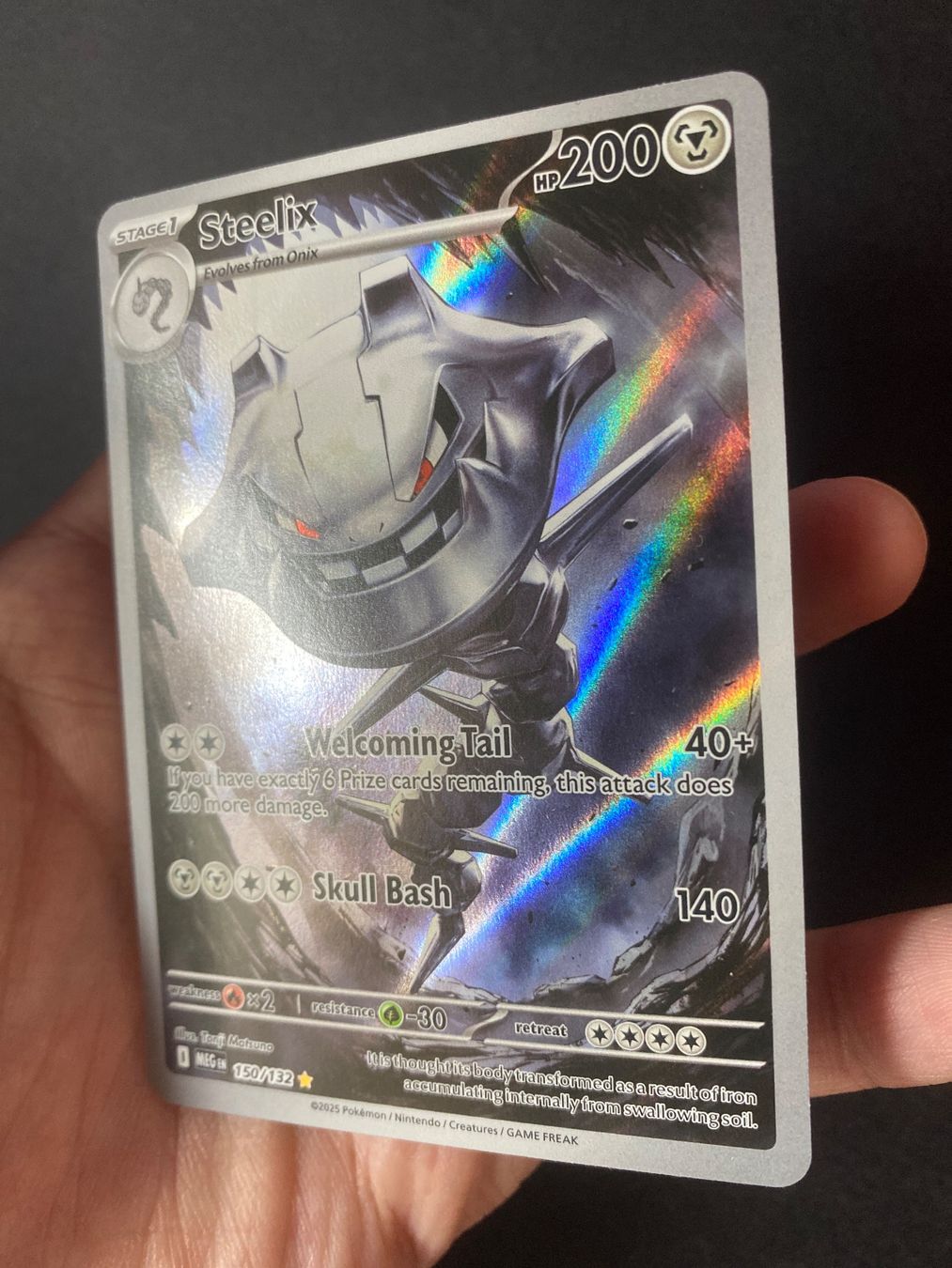 Pokémon Sammelbilder & Trading cards: Steelix 150 - Stahlos - Illustr. Rare - Mega Evolution - EN – Neu (gemäss Beschreibung) aus Hausen AG von Shrade 2