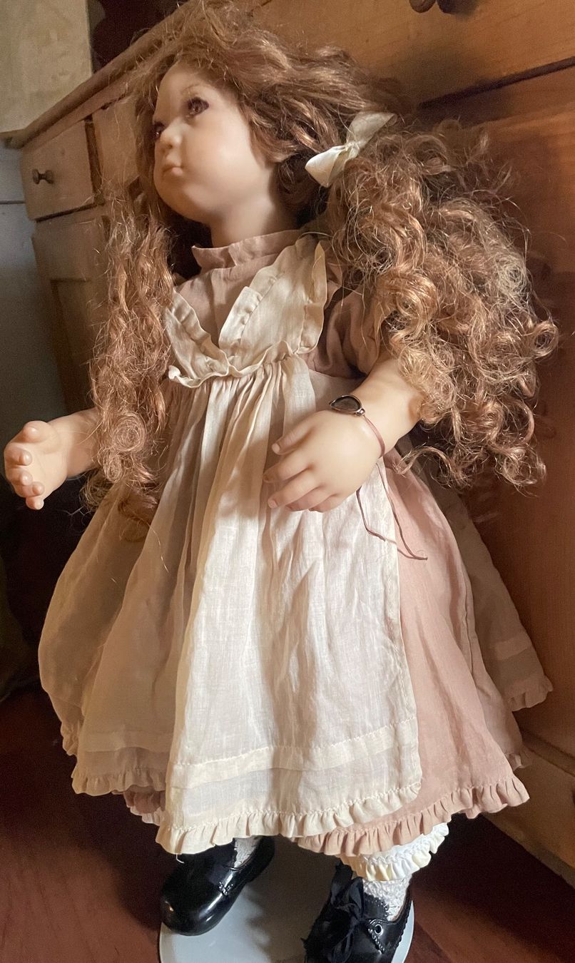 Annette Himstedt Bambole: Wunderschöne Künstlerpuppe "Esme" – Usato da Malters venduto da canterburri 1