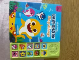 Pinkfong Baby Shark Musikbuch mit Ton, guter Zustand