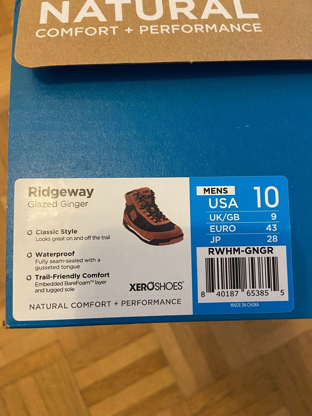 Scarpe da uomo: Xero Shoes Ridgeway - Barfussschuh - Wanderschuh Gr. 43 neu – Nuovo e nell'imballaggio originale da Bettlach venduto da Herzenszauber 4