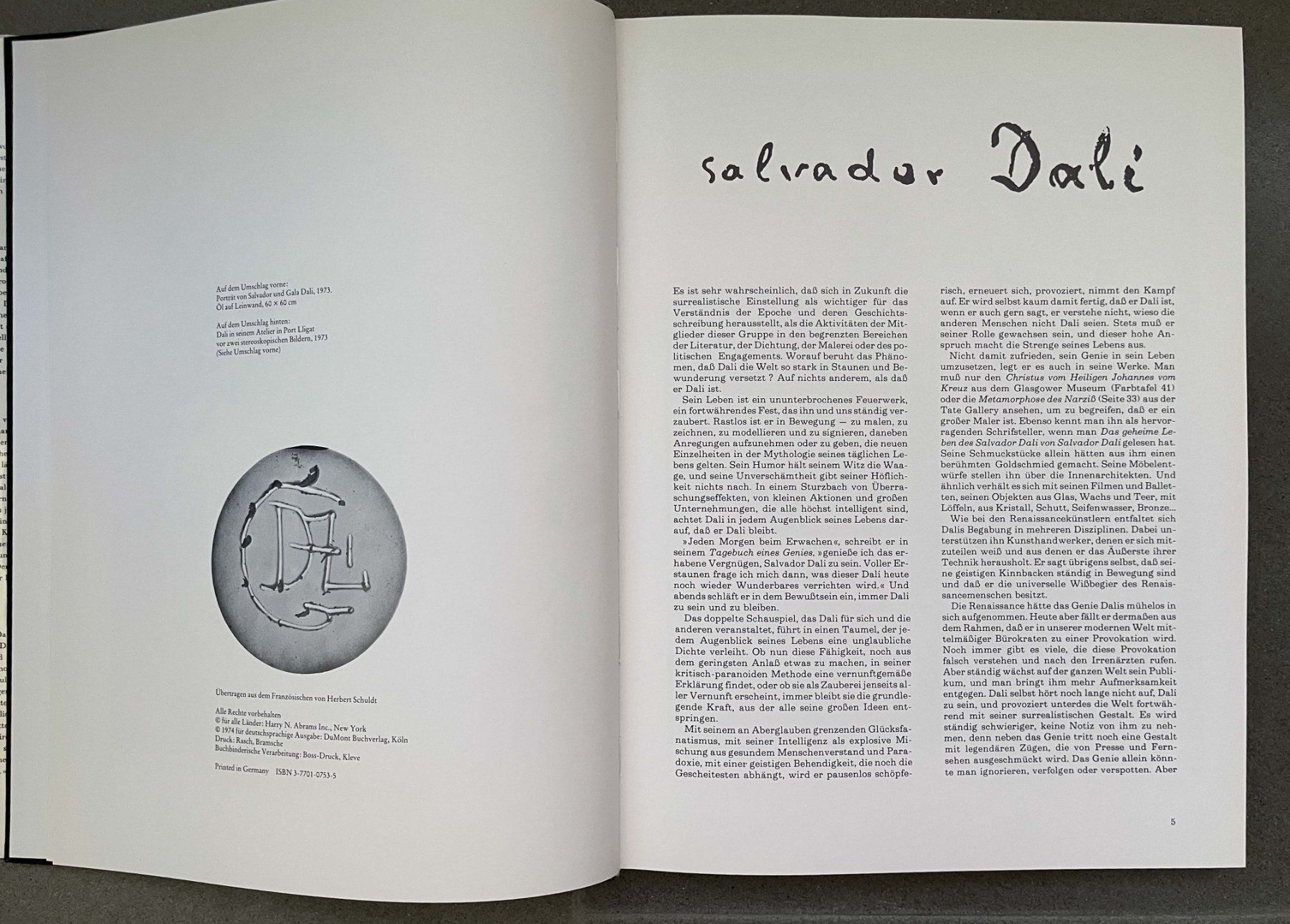 Libri: Salvador Dali (1974) – Usato da Zofingen venduto da angito 3