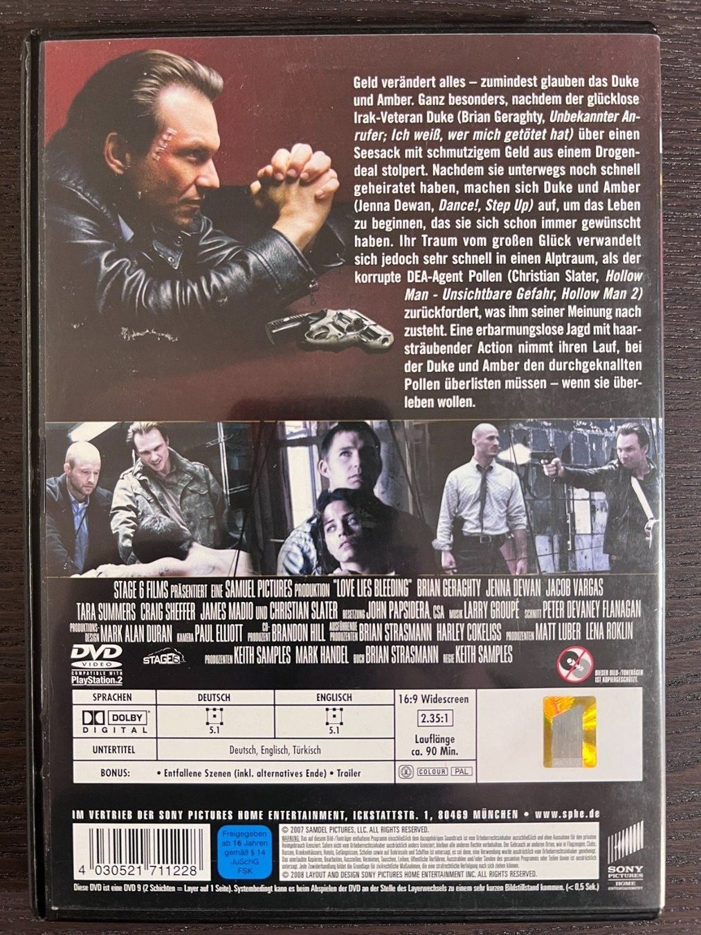 Tutti i DVDs: Love Lies Bleeding – Usato da Zürich venduto da FilmFreunde 1