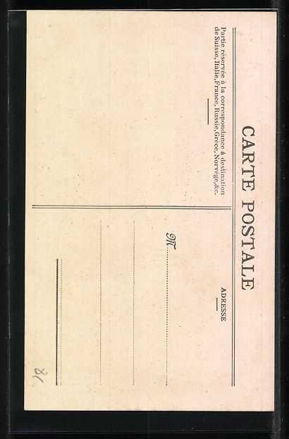 Cartoline postali: AK Vevey, Bauernpaar mit Sichel – Usato da Berlin venduto da bartko-reher 1