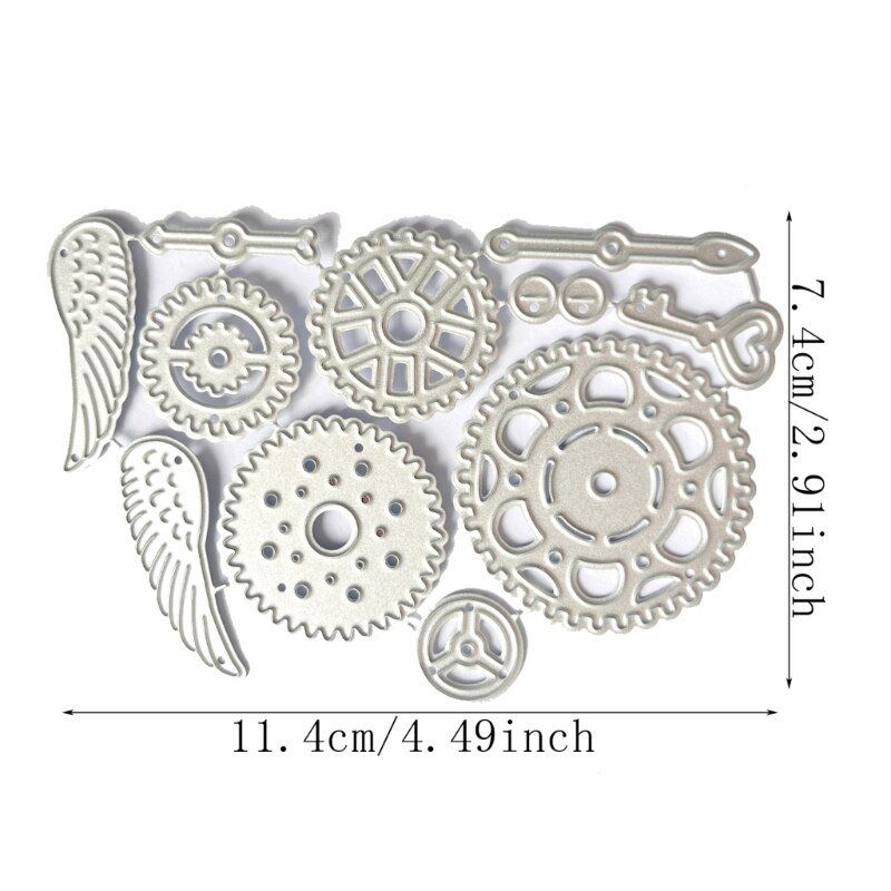 Sciablone: Neues Set  Stanzschablonen Steampunk – Nuovo e nell'imballaggio originale da Effretikon venduto da wenuss 3