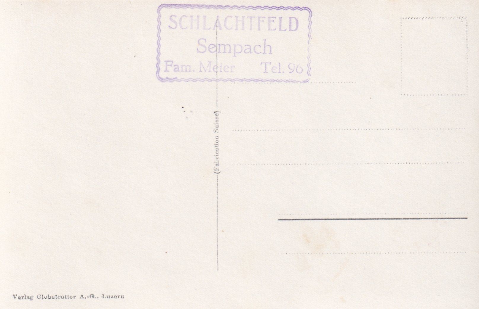 Cartoline postali: Sempach - Schlachtkapelle /bc – Usato da Hombrechtikon venduto da Rudolf07 1