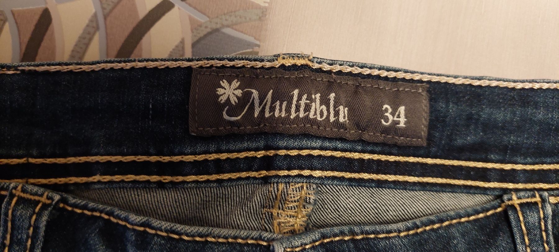 Jeans: Jeans-Hose Gr. 34 kurz – Nuovo (secondo la descrizione) da Langendorf venduto da MASENI25 4