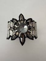 Chunky Bohemian Rhinestone Bracelet - Stunning Detail!