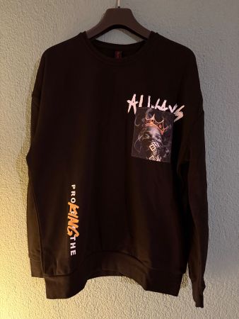 Sweatshirt- Pullover mit coolem Print
