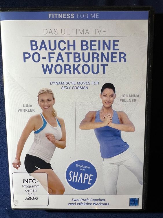 Bauch Beine Po-Fatburner Workout [DVD] 【公式通販】