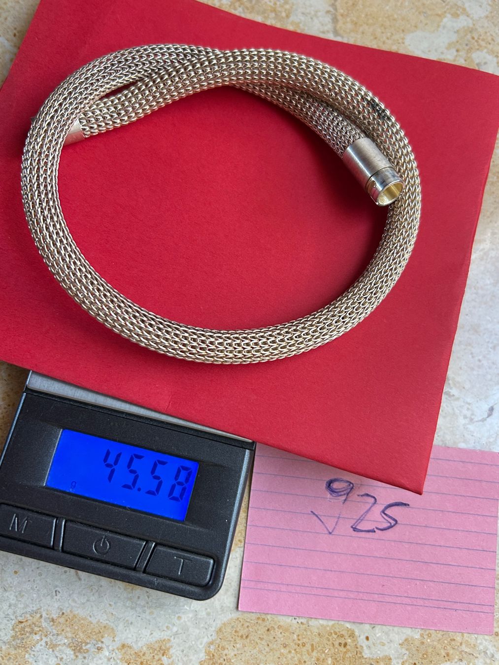 Catenine: Runde geflechtete Halskette (46cm) – Usato da Dittingen venduto da Bijoubelle 9
