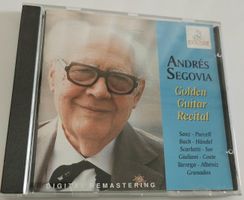 Andrés Segovia – Golden Guitar Recital  (CD)