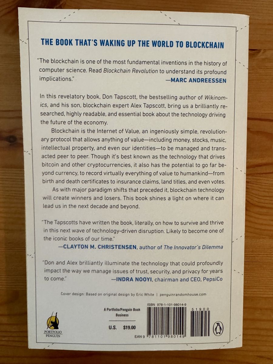 Bücher: Buch Blockchain Revolution – Gebraucht aus Baar von melanielu 1