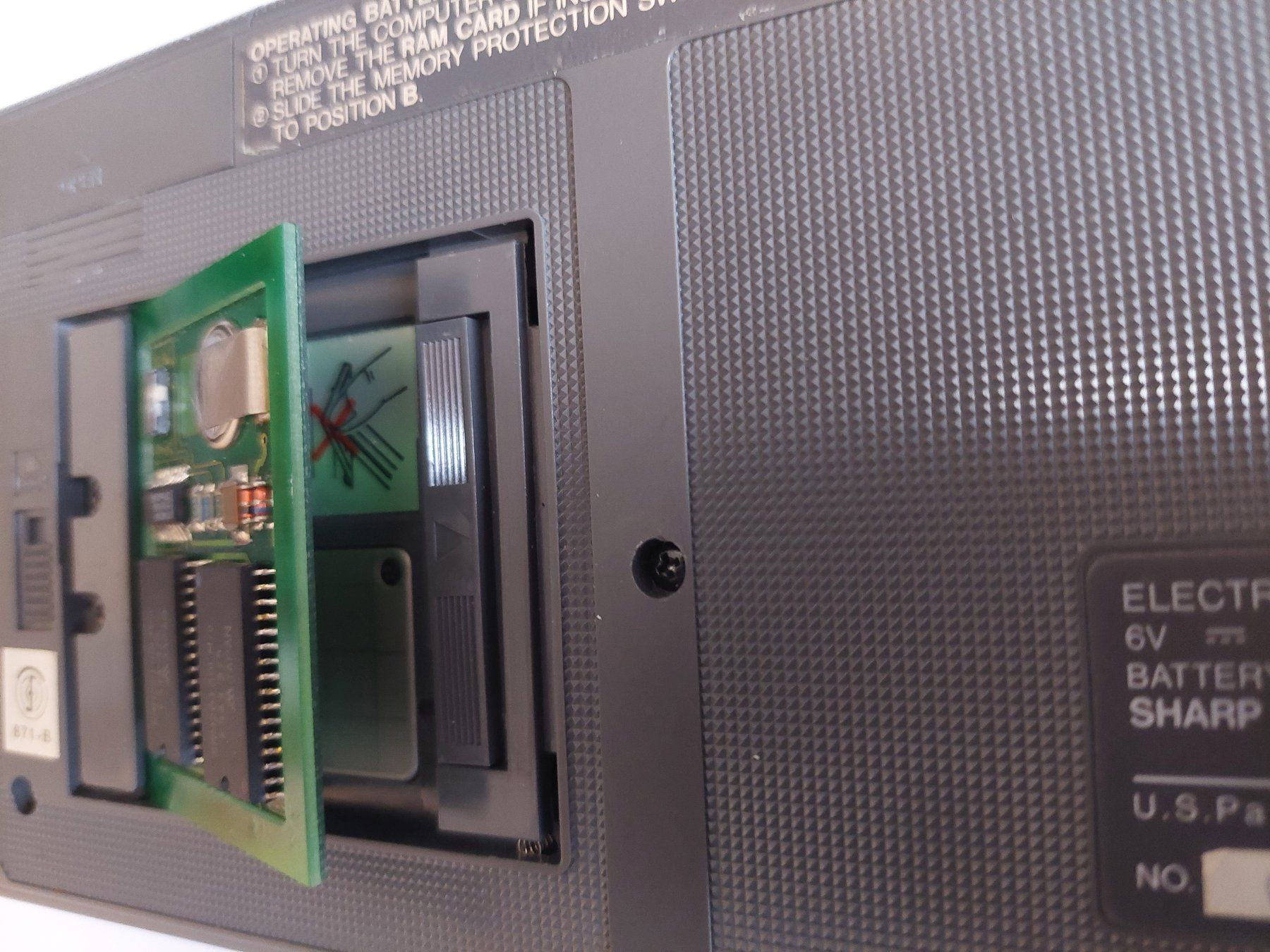 Sharp Calcolatrici tascabili: Sharp PC-E500 avec carte mémoire 256kb – Usato da St-Prex venduto da EricM 4