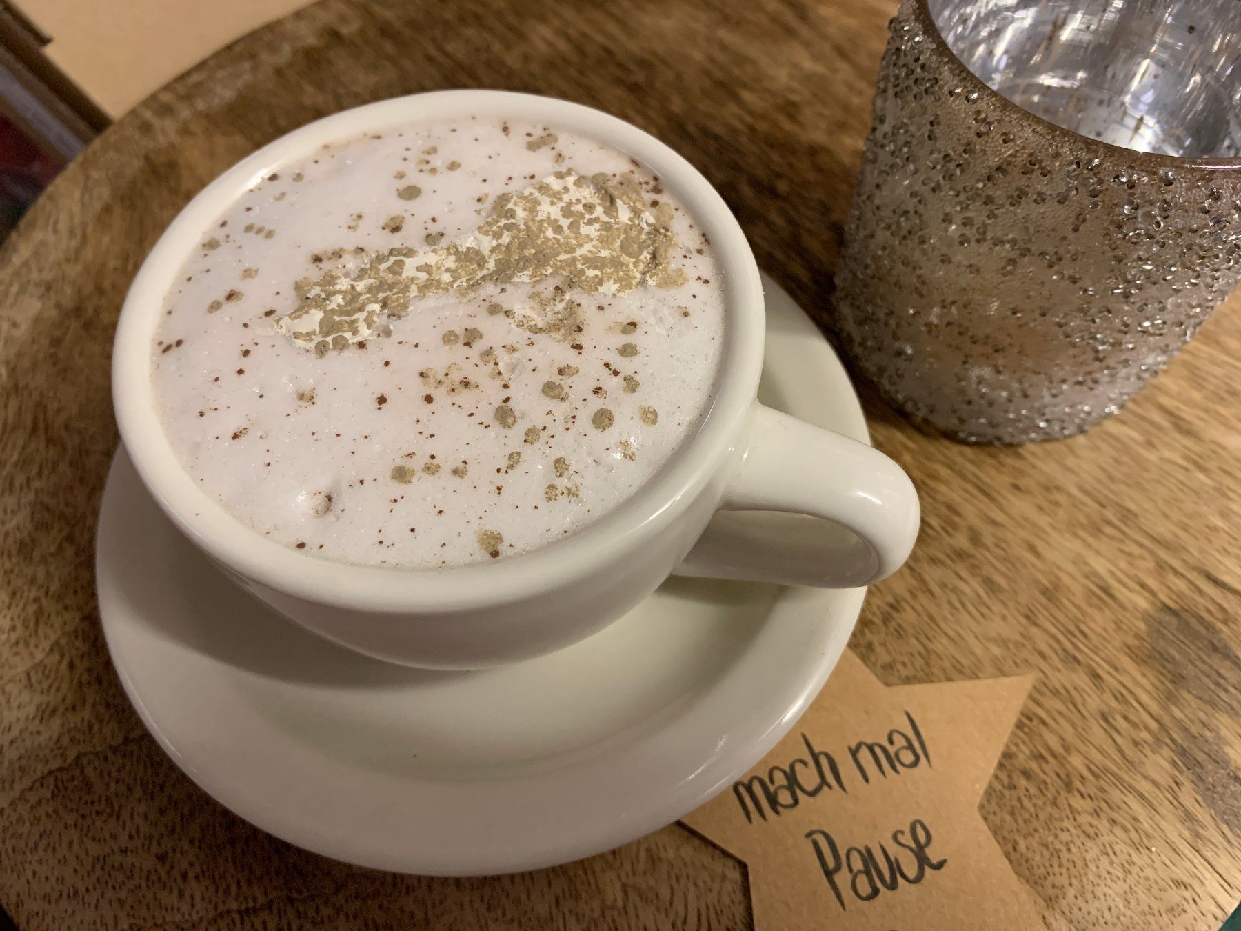 Tutte le decorazioni: Deko Kaffee Tasse "Cappuccino" – Usato da St. Gallen venduto da Miousch 1